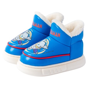 赛罗奥特曼儿童棉鞋防水面男孩卡通拖鞋毛绒宝宝保暖鞋高包跟加厚