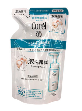 日本Curel珂润洗面奶替换装