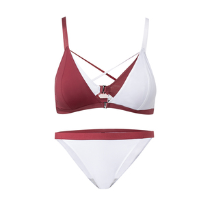 Socialloner多巴胺三角杯前扣内衣女小胸薄款无钢圈简约文胸外穿