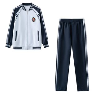 春秋季学生校服套装高中生班服三件套初中生运动会团体服定制大码