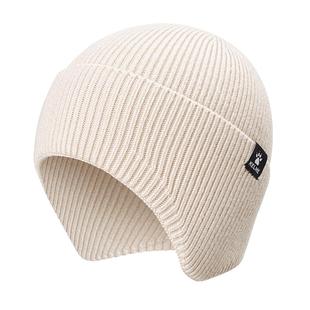 卡尔美护耳帽大头围男女帽子冬季毛线帽骑行保暖防寒防风针织冷帽