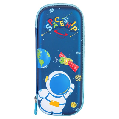 得力大容量笔袋小学生文具盒立体