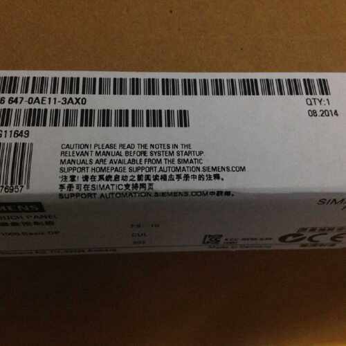 议价6AV6647-0AE11-3AX0 西门子KTP1000DP触摸屏 6AV6 647-OAE11-