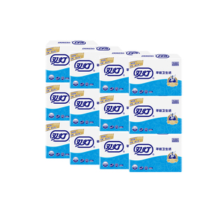 双灯平板卫生纸368张12包卫生间纸巾家用厕纸厕所整箱实惠装家庭