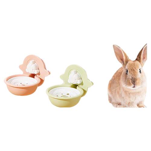 兔子饮水器喂食器龙猫豚鼠自动喝水器挂式喂水器宠物笼子食盆水壶