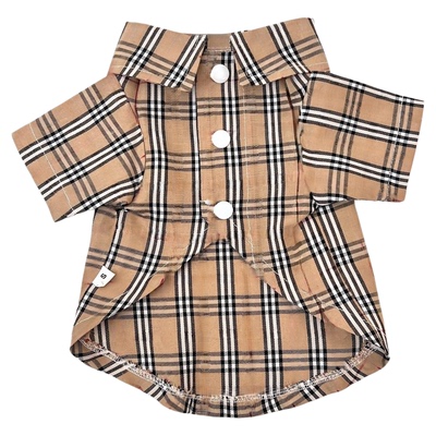 宠物狗狗衬衫衣服早秋透气时尚