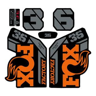 2021 fox36 AM前叉贴纸全地形山地车前叉贴FOX 36单车改色贴防水