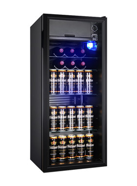志高冰吧家用小型红酒柜冷藏冰箱