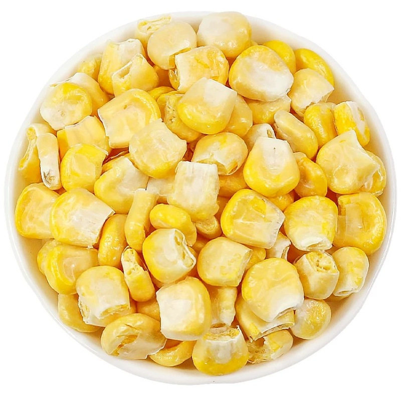 冻干玉米粒干即食脱水熟打豆浆甜嫩水果玉米榨汁果蔬丁碎烘焙商用