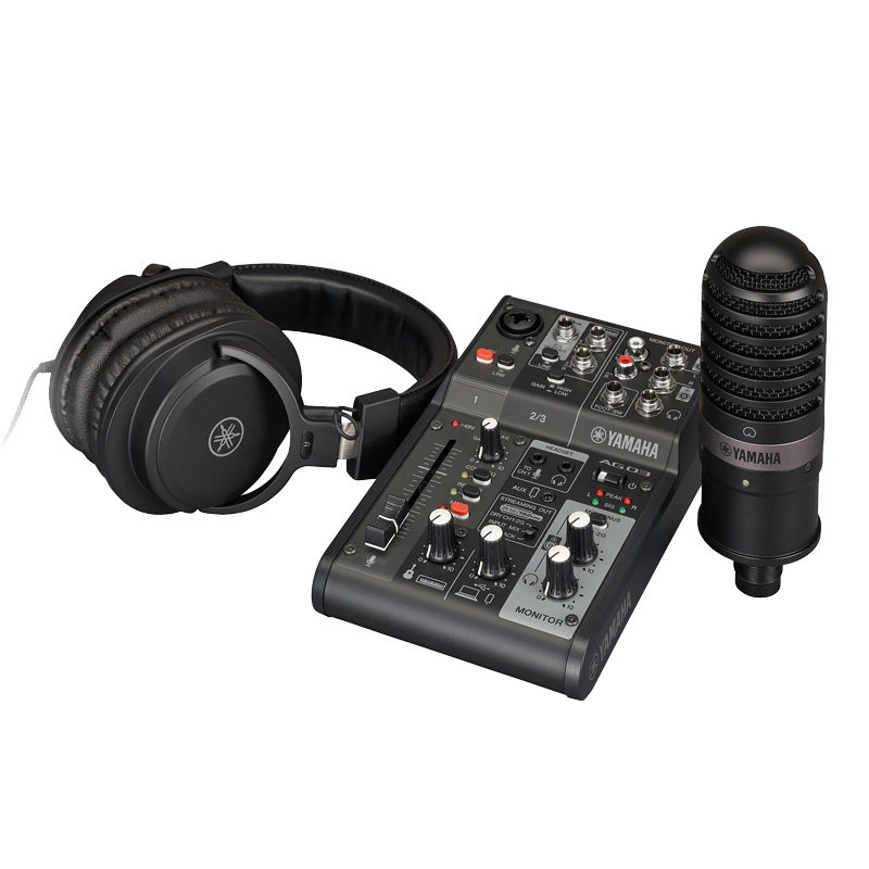 雅马哈AG03MK2LSPK声卡套装
