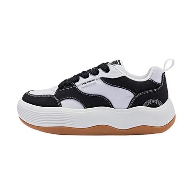 板鞋乔丹波浪鞋厚底增高女