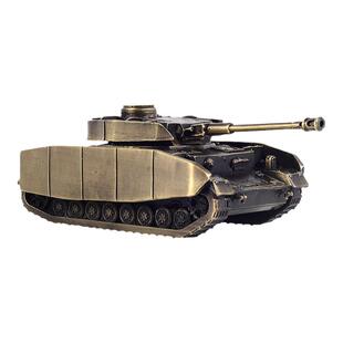 木公开物二战德军四号H型坦克全金属成品模型摆件汽车家居摆件