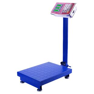 金旺电子秤商用150公斤精准电子称卖菜计价台秤可折叠300磅秤称重