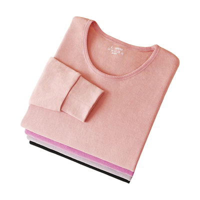 100%纯棉秋衣秋裤女套装保暖内衣