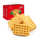 丹夫华夫饼经典原味送礼盒整箱囤货糕点心