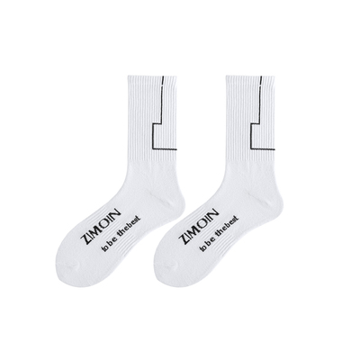 MENXX袜子男纯棉长筒袜