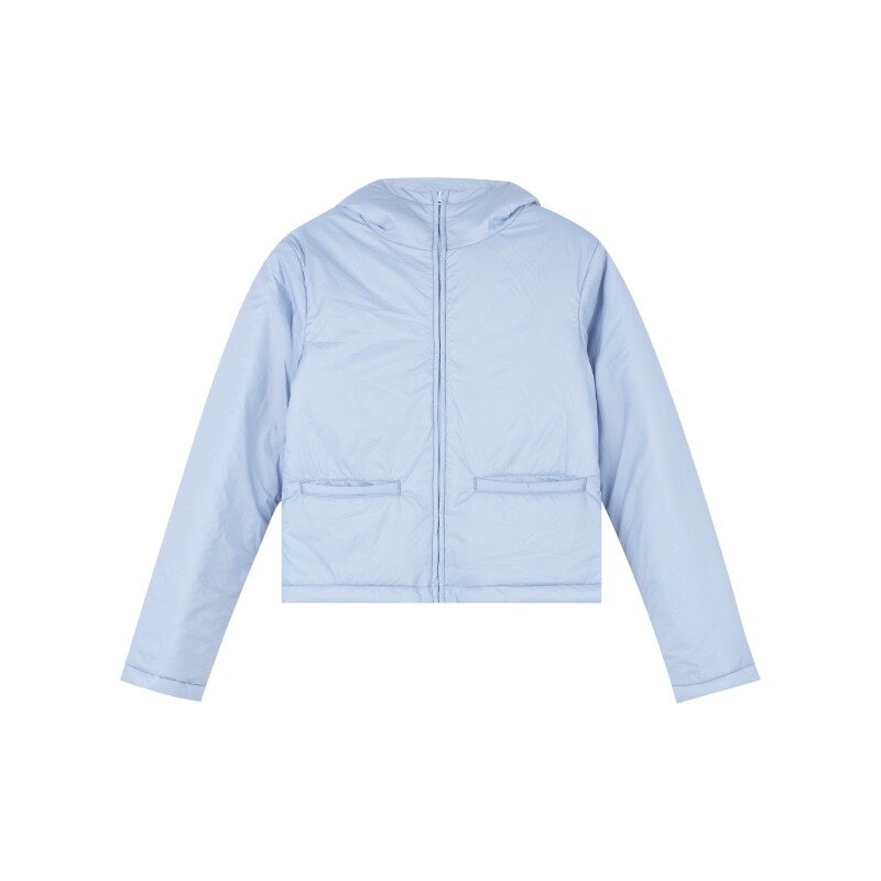 oneup美式修身连帽棉服外套