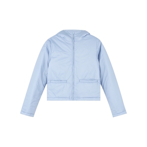oneup美式修身连帽棉服外套