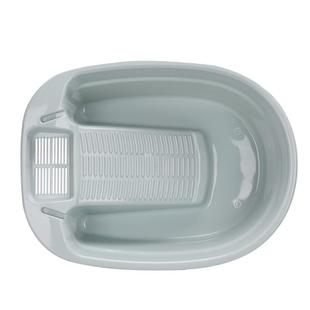 家用洗衣盆带搓板大号加厚搓衣板一体宝宝学生宿舍用婴儿洗衣服盆