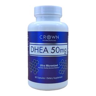 DHEA备孕青春素50mg美国正品卵巢试管山药提取物胶囊卵巢保养amh