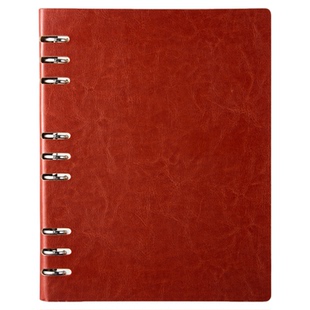 空白笔记本活页本无格无线画画A4白纸盖章加厚可定制封面订做印刷