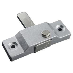 无框玻璃窗插销推拉门弹簧锁扣浴室门淋浴房卫生间钛合金移门锁