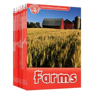 牛津阅读与探索发现分级阅读2级别10册 Oxford Read and Discover Level 2 英文原版 英文版少儿英语科普绘本读物 进口书籍