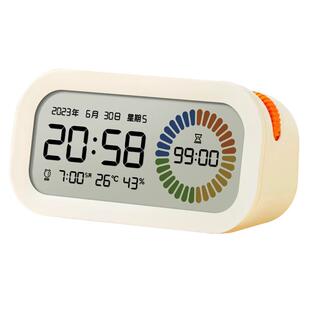 宿舍小闹钟2026新款学生专用起床神器多功能儿童计时器时钟三合一