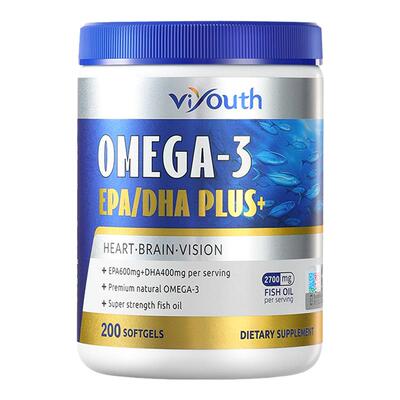 viyouth深海鱼油omega3软胶囊