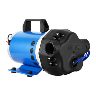 君悦自吸隔膜泵耐腐蚀耐酸碱无人机加药泵抽水机关枪停机12V水泵