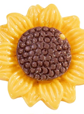 微景观仿真向日葵小花朵树脂装饰