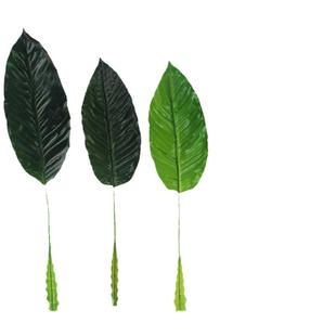 仿真植物绿叶插花假树叶单片大葵叶龟背叶芭蕉叶婚庆商场场景布置