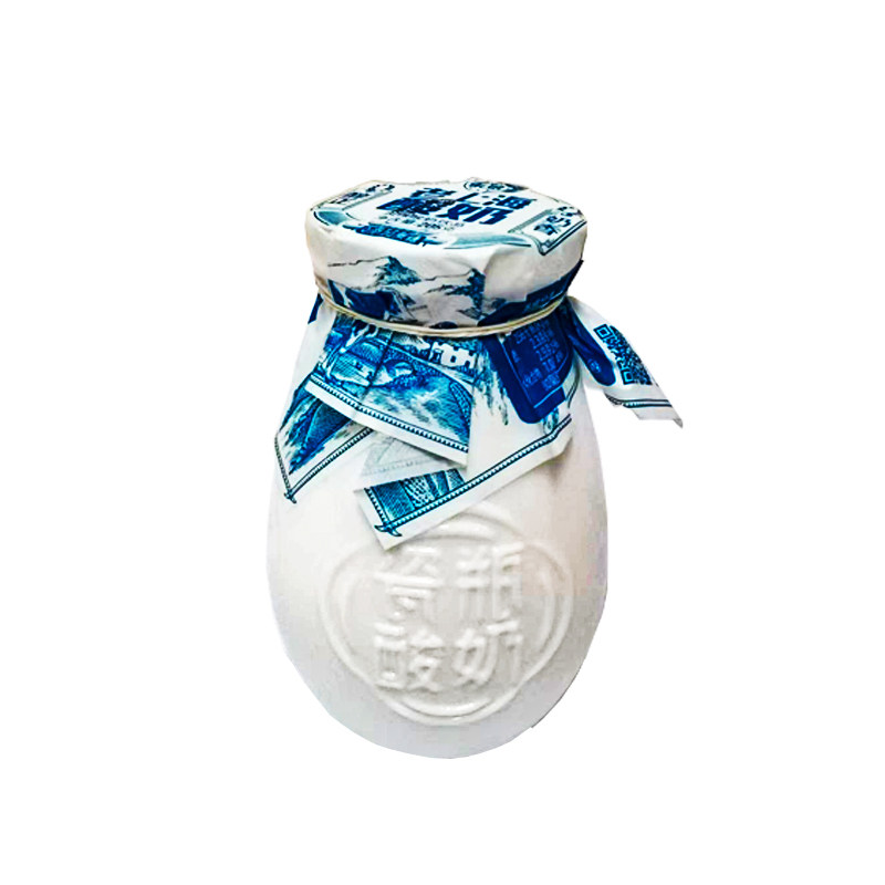 集景瓷罐酸奶饮品老上海原味酸奶205g*6罐装益生菌发酵型牛奶乳品