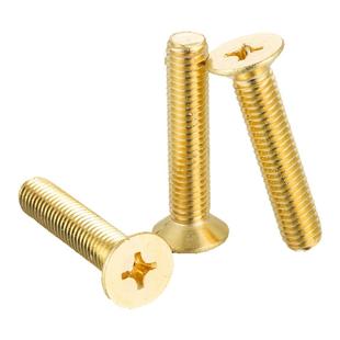 H62黄铜十字沉头螺丝钉平头机牙螺钉M2M2.5M3M4M5M6M8M10M12M
