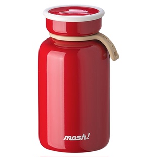 mosh拿铁杯女生高颜值小巧便携迷你随行口袋不锈钢水杯咖啡保温杯