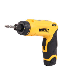 正品得伟DEWALT电动螺丝刀7.2V感应折叠式充电锂电起子机DCF680G2