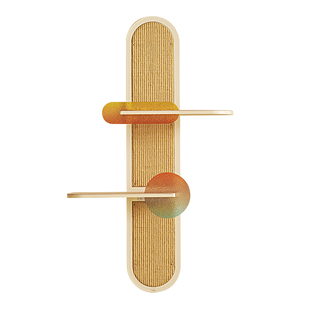 CatS猫上墙日落大道系列 实木猫跳台彩色亚克力猫走道猫窝猫墙