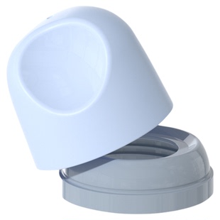 梦呵奶瓶盖帽组储奶盖第三代奶瓶密封盖学饮鸭嘴吸管玻璃奶瓶配件