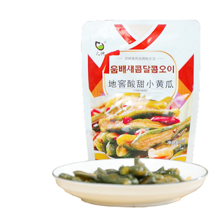 高丽村 延边朝鲜族李窖主地窖酸甜小黄瓜韩式黄瓜泡菜下饭菜咸菜