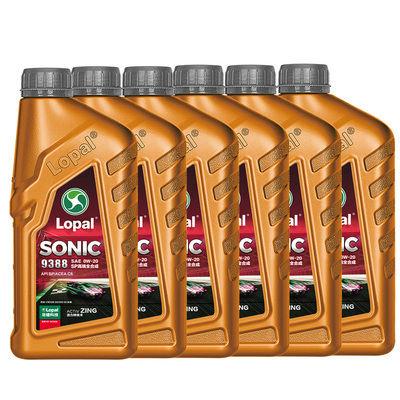 龙蟠1号SONIC9388 0W20大众蓝油版SP/C5全合成机油6L抗磨省油国六