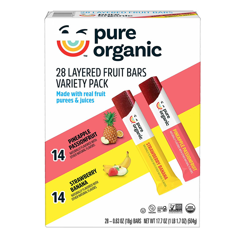 PureOrganic水果果丹皮零食