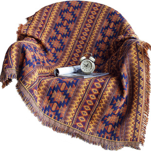 包邮沙发垫沙发巾/毯子防尘罩全盖棉线毯防滑加厚波西米亚