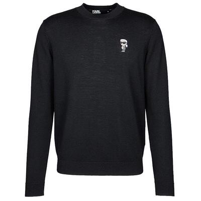 KarlLagerfeld男士纯羊毛毛衣