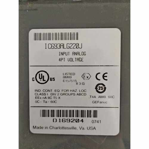 〔议价-可维修〕全新原装GE Fanuc模块 IC693ALG220J 美国