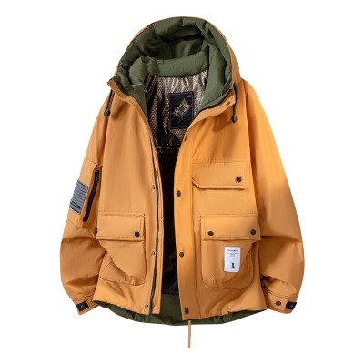 羽绒服男大码男装加肥加大防寒服