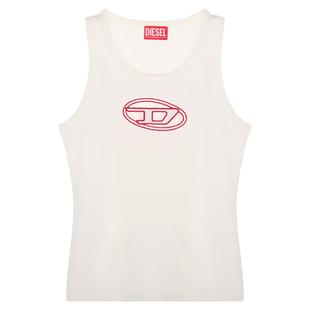 DIESEL 春夏新款女士LOGO标宽肩带休闲背心上衣银泰百货 301574