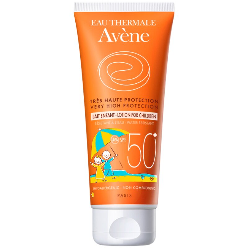 雅漾儿童防晒霜保湿SPF50+100ml高倍护清爽控油防护霜面部全身涂