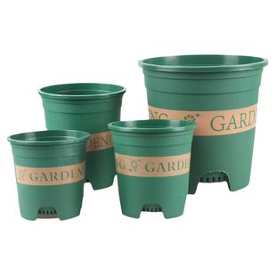 控根加仑盆兰花盆塑料树脂君子绿萝月季绿植盆栽花盆清仓高款新款