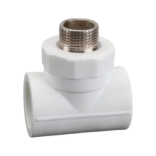 PPR热熔20/25/32/40/63内外丝三通水管接头水暖管件热熔配件大全