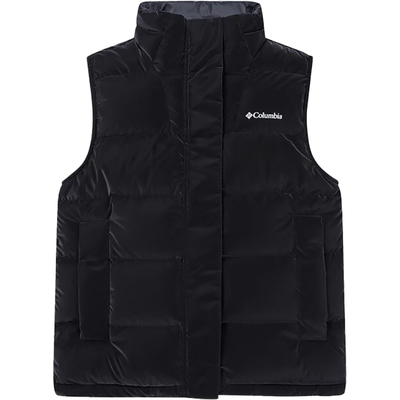 哥伦比亚女士户外保暖羽绒马甲